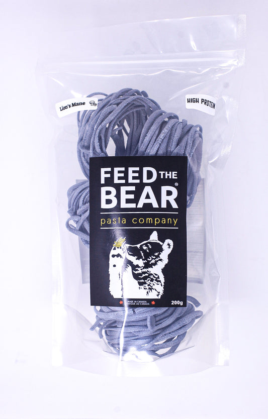 Linguine Nests (Butterfly pea & Lion's Mane)